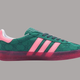 Gazelle Retro G-Pink & Green Limited Edition