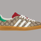 Gazelle Retro G-Monogram Beige Limited Edition