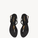Cassandra patent leather sandals